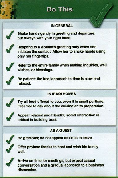 The Illustrated Etiquette Guide for Soldiers (Iraq War Edition)